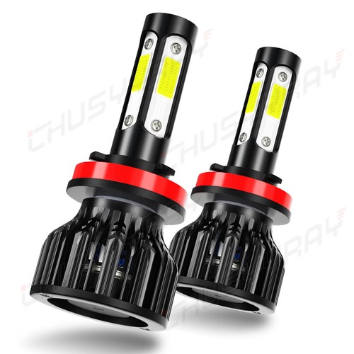 9005+H11 LED Headlight Combo High/Lo Beam Bulbs Super White Bright Lamps - Picture 10 of 10