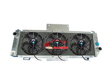 Aluminum Radiator+Fans For Renault Alpine A310 V6 1977-1985 1978 1979 1980 81 MT