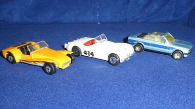 Konvolut Matchbox 3 Cabrios BMW E30 323i + Lotus Super 7 + Jaguar XK 120