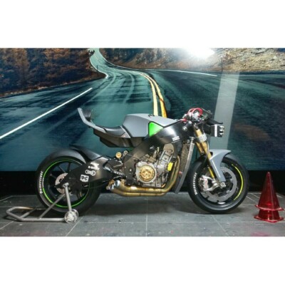 Tamiya 1/12 Kawasaki Ninja Zx-Rr Ver.Custom 17cm Built & Painted