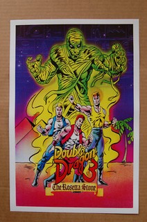PosterDouble Dragon part3 #2 Arcade Flyer Video Game promotional poster