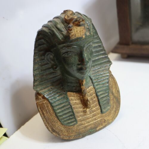 Tutanchamun Bronzefigur, 15 cm = ca. 1 kg - Zdjęcie 1 z 8