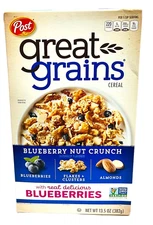 Post Great Grains Blueberry Nut Crunch Cereal 13.5 oz 