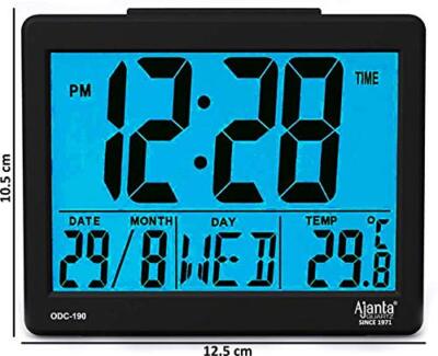 Ajanta Olc 103 Ajanta Quartz Digital Wall Clock Setting Digital