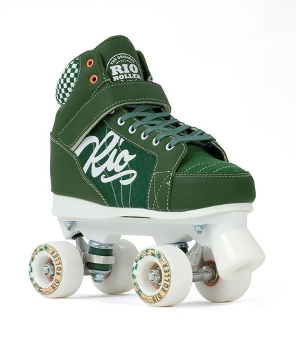 Rio Roller Mayhem II Quad Skates Green -FREE SKATE TOOL! - Picture 2 of 7