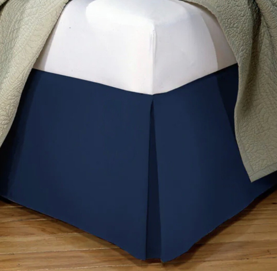 Levinsohn Wonderskirt Wrap Around Bedskirt Twin 38" x 74", 15" Drop