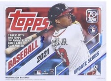 5 Boxes-2021 Topps Update Series Baseball Blaster Box FACTORY SEALED  