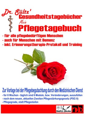 Pflegetagebuch extra groß für alle pflegebedürftigen Menschen - auch mit Demenz