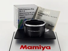 🌸[Top MINT] Mamiya M645 Auto Extension Ring No.3-S for M645 80/1.9 80/2.8 JAPAN
