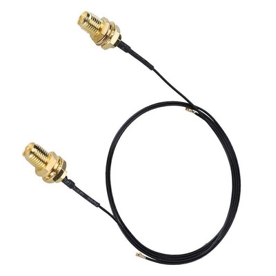 2Pcs Set WiFi IPEX4 zu RP SMA männlich NGFf M. 2 Stecker Kabel Draht Linie Kabel