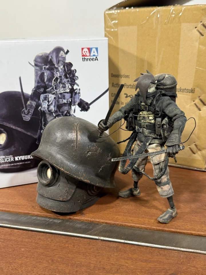 ThreeaA AP Slicer Baka TK Kyuuketsuki and severed Robot Head 1/12 - Image 3 of 4