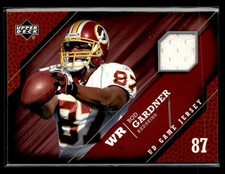 2005 Upper Deck #GJ-RG Rod Gardner UD Game Jerseys Card Washington Redskins