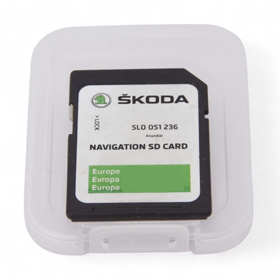 SD Karte MIB2 Kartenmaterial Maps Karten 5L0051236AH 🚗 Skoda Amundsen - Bild 2 von 3