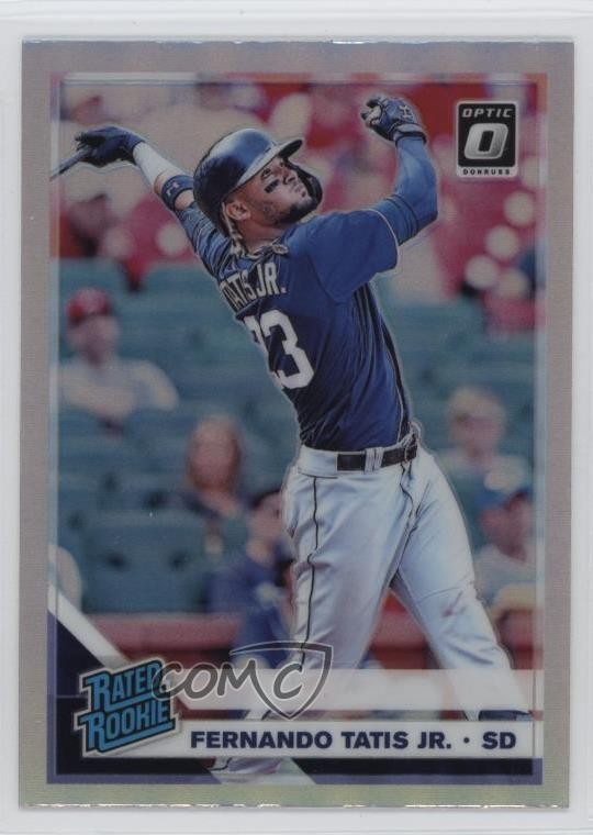 2019 Panini Donruss Optic Rated Rookies Holo Prizm Fernando Tatis Jr #84 tg5