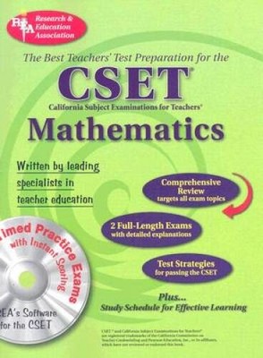 CSET Mathematics Grades 7-12 (CSET Teacher Certification Test Prep) - VERY GOOD