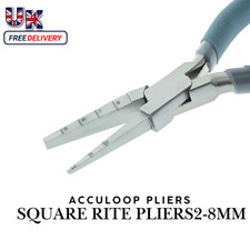 Square Rite Pliers Jewelry Wire Forming Tool 2-8mm Consistent Square Shapes