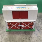 Vintage Fisher Price Family Play Farm Barn Little People Barn Toy 1986 Working