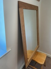 Large (solid Hardwood) - Rectangle Wall Mirror