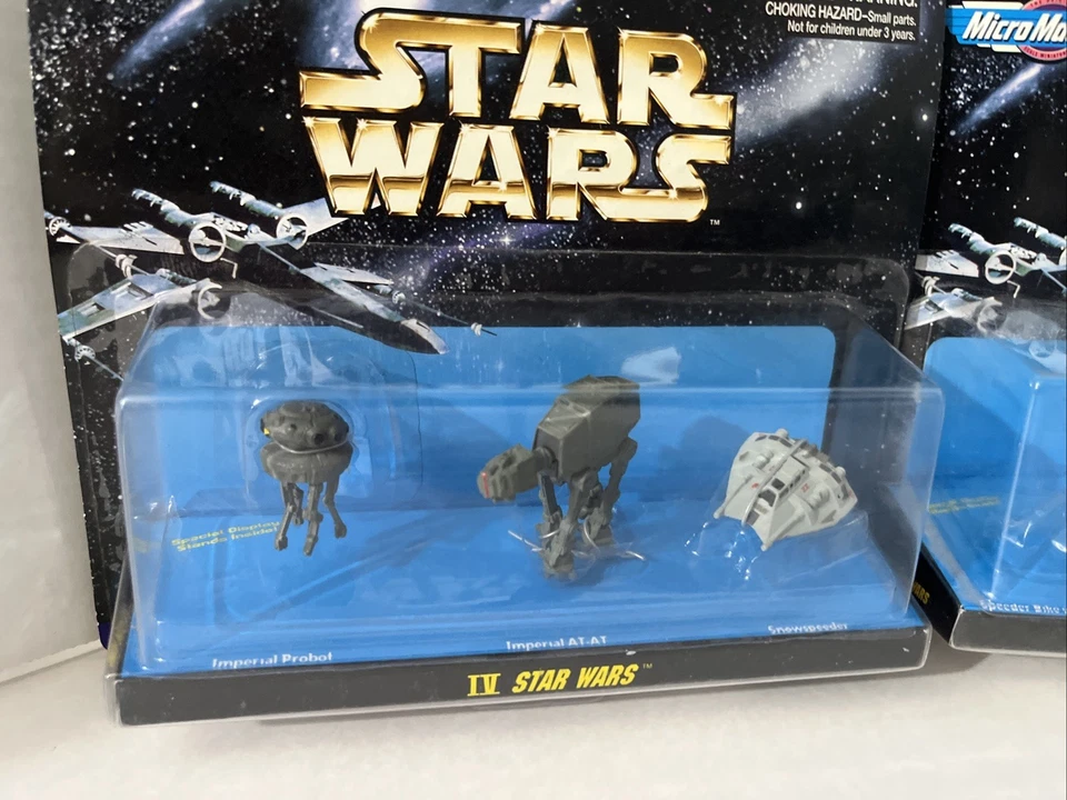 Micro Máquinas STAR WARS, Empire Strikes Back, Return Jedi Sets 1996 Nuevo en caja Lote de 3 Foto 2 de 4