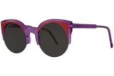 RetroSuperFuture Lucia-Surface KV8/R Sunglasses Women's Purple/Pink/Grey 51mm