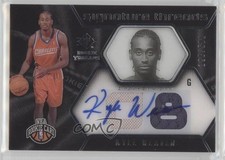 2008-09 SP Rookie Threads Signature 190/599 Kyle Weaver #80 Auto 0af