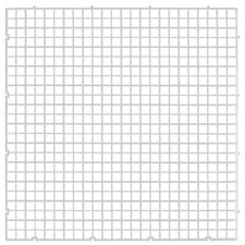 4 PCS Fish Tank Dividers Lid Aquarium Grid Bottom Isolation Plastic Board