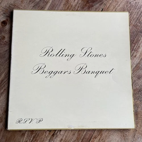 THE ROLLING STONES - BEGGARS BANQUET   EX-/VG+ VINYL LP / FIRST PRESSING