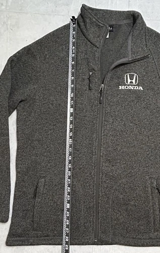Honda Cars Motor Full Zip Fleece Jacket Coat Men’s M Employee image 7