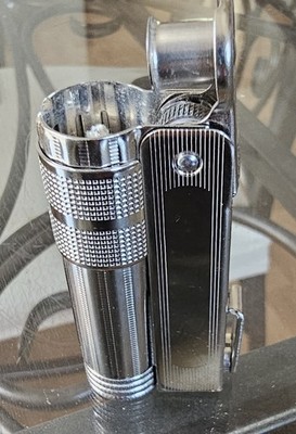 VINTAGE IMCO 6700 TRIPLEX SUPER PETROL LIGHTER TRENCH LIGHTER MADE IN AUSTRIA