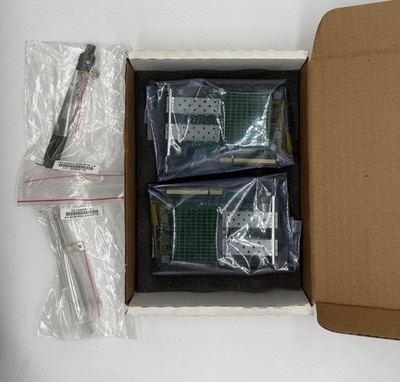 2 Supermicro AOC-STGN-i2s  rev 2.11 dual port 10 gig ethernet card new sealed