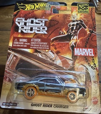 2024 Hot Wheels Premium Pop Culture Marvel Ghost Rider Charger