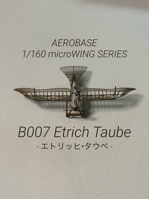 Completed Aero Base microWING Series B007 Etrich Taube