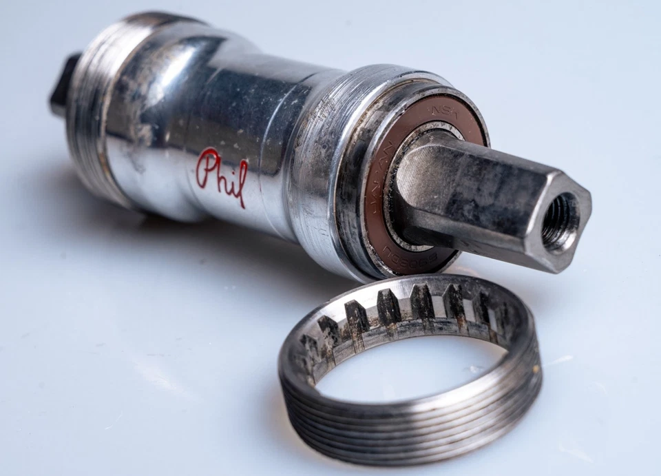 Soporte inferior cónico cuadrado Phil Wood JIS 108 mm Foto 2 de 4