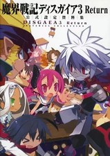 Disgaea 3 Return Anime Mook Setting Materials Collection Book
