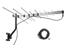 TV Outdoor Yagi Antenna with Long Range Reception Capacity - Digital TV Anten...