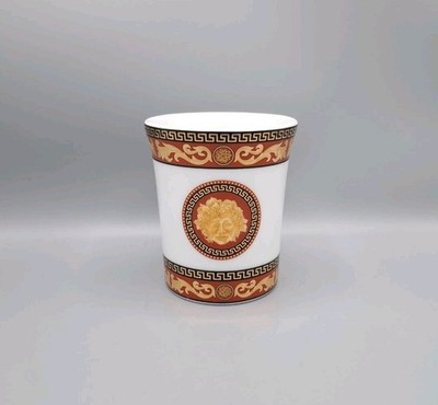 Porzellan Becher, Limoges, Dyonisos, Bacchus, handbemalt, 10 cm  -Guter Zustand-