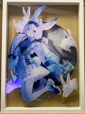 Fuji Choco - Wisteria Color Tour - Made-to-Order Limited Edition Acrylic Art