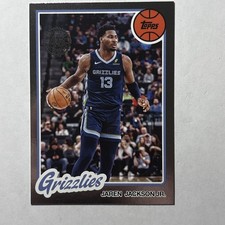 2025-26 Topps Basketball Jaren Jackson Jr. 45th Anniversary #80BK-41 Memphis 