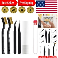 Multi-Functional 3D Printer Nozzle Cleaning Kit - 10 Pieces & Durable Tools