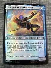 Sun-Spider, Nimble Webber 0154 MTG Marvel's Spider-Man Uncommon NP Foil