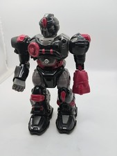 Toy Robot Transformer On Wheels Lights Up Action Figure 7 Tall