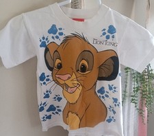 Vintage 90's The Lion King Simba AOP Simba Kids Graphic T-Shirt Small