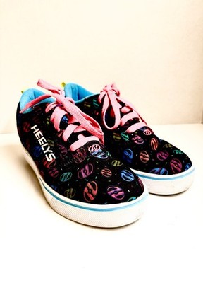 HEELYS Pro 20 Prints Roller Skate Sneakers Blk/ MIt 4 Medium 8 Unisex