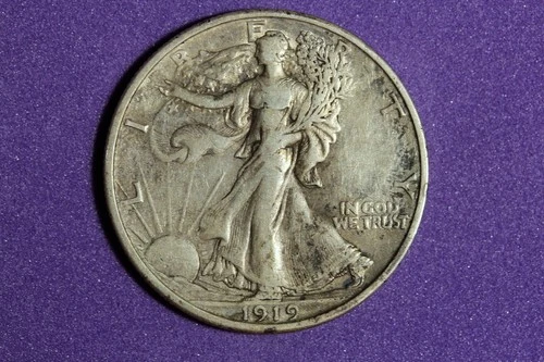 1919 Walking Liberty Half Dollar #M27518