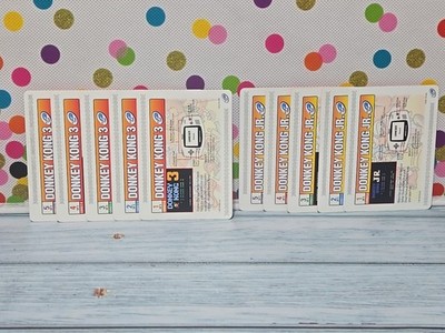 Nintendo E Reader Donkey Kong Jr And Donkey Kong 3 Card Sets