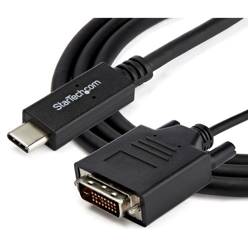 StarTech USB-C to DVI Adapter Cable - USB Type-C to DVI Converter for Computers - Picture 4 of 6