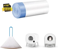 20 Count Extra Large Cat Litter Box Liners, Cat Litter Waste Receptacles Bags fo