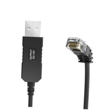USB to RJ11 Radar Detector Cable Compatible with Beltronics, Escort Black A