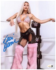 Izzi Dame Signed 8x10 Photo WWE Pro Wrestling Autographed Zobie COA