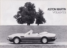 ASTON MARTIN VOLANTE B&W BROCHURE.